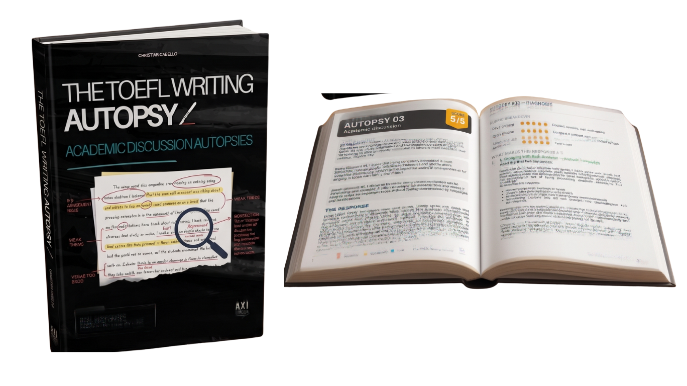 The TOEFL Writing Autopsy: Academic Discussion Autopsies